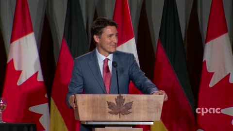 Canadian Prime Minister Justin Trudeau hosts an official dinner for German Chancellor Olaf Scholz – August 22, 2022