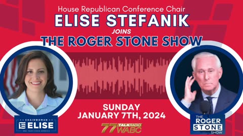 Elise on The Roger Stone Show 01.07.2024