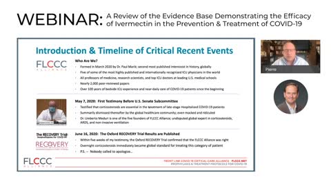 The Efficacy of Ivermectin Against COVID—A YPO Gold Webinar with the FLCCC Alliance