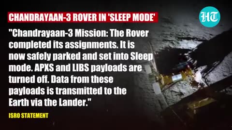 'India Forever On Moon'- Chandrayaan-3 Rover Parked Safely; All Assignments Completed - Details