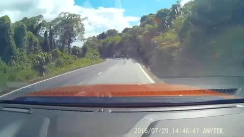 motorcycle accident on the pass