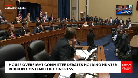 Wild Hunter Biden Hearing- Republicans & Dems Viciously Battle Over Contempt Of Congress Charge - P1