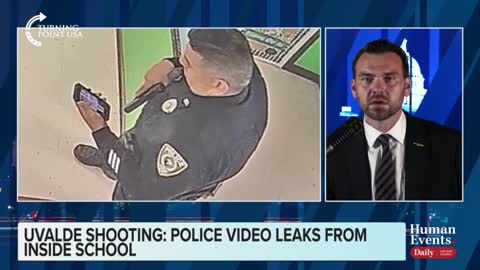 Jack Posobiec talks about the Uvalde school shooting video that was leaked from inside the school: "What happened to Texas? What happened to the United States of America? What happened to men?"
