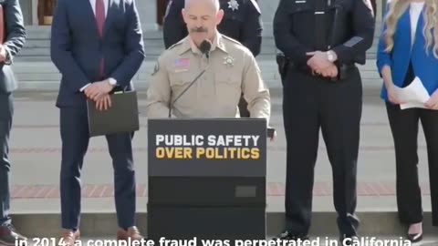 Riverside County Sheriff, criticizes progressive policies for skyrocketing crime in California