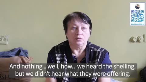 tells how the Ukrainian military fired at civilians during evacuation