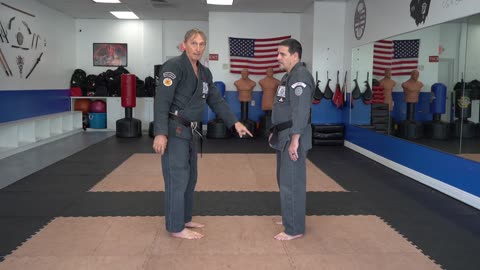 Correcting common errors executing the American Kenpo technique Tripping Arrow