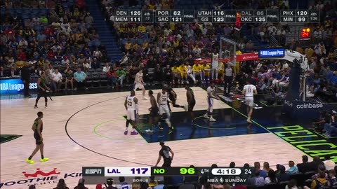 LAKERS at PELICANS _ FULL GAME HIGHLIGHTS _ April 14, 2024