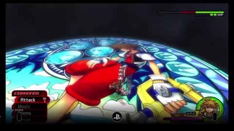 Kingdom hearts 2 Roxas Battle