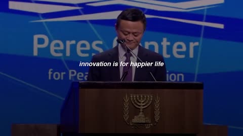 Motivational speech on success in career By Jack Ma's