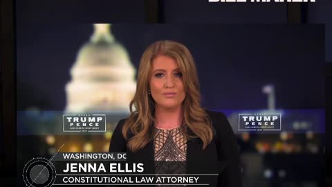 Watch Trump Super Lawyer Jenna Ellis DEFLATE Bill Maher By Citing The Law!!!!!!!