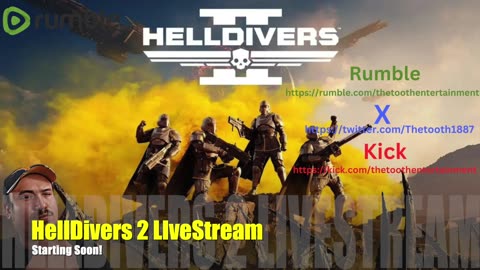 HellDivers 2 LiveStream Lets Get me to 200 followers #RumbleTakeOver!