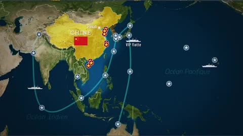Arte - Les dessous des cartes - Guerre en mer de Chine ?