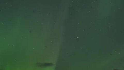 Aurora Borealis over Norway sky