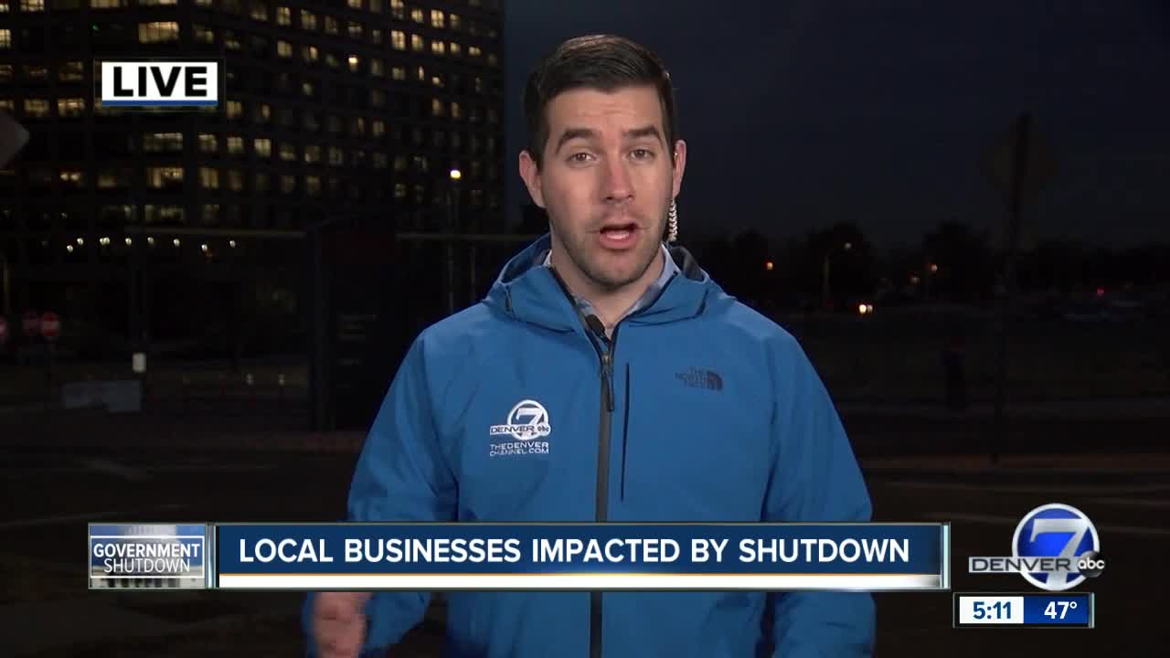 Federal workers aren't alone, local restaurants are hurting from shutdown as well