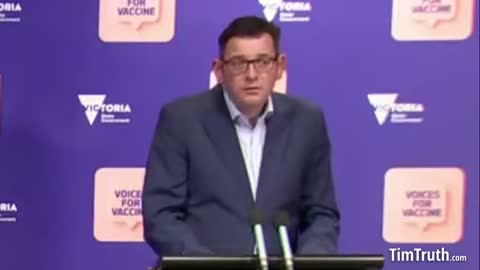Premier of Victoria, Australia: Daniel Andrews: No vax no job, no work...