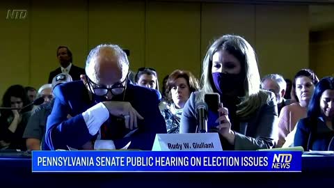 PA Senate Public Hearing On Election Fraud