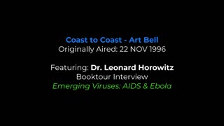 22 NOV 1996 Dr. Len Horowitz Interview: Art Bell