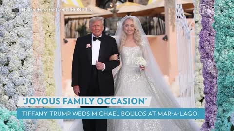 Tiffany Trump Marries Michael Boulos at Mar-a-Lago PEOPLE