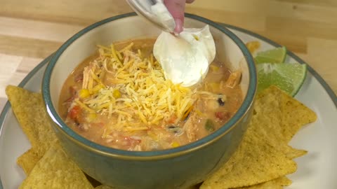 Slow-cooker chicken chili