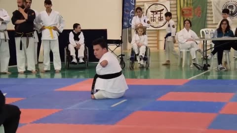 possibility Adapted Karate - Disability Karate Federation. This is the Kata Empi