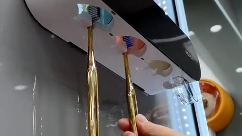 UV Sanitizer Toothbrush Holder Bathroom Organizer 🦷✨