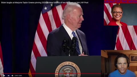 Biden LAUGHS at Mother's Two Dead Sons Killed by Fentanyl