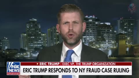 Eric Trump reveals what he witnessed inside Trump's NY "fraud" trial: "Evil"