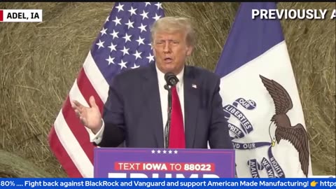 President Trump LIVE In Iowa - 10/16/23