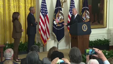 Biden: "My name is Joe Biden. I'm Barack Obama's Vice President."