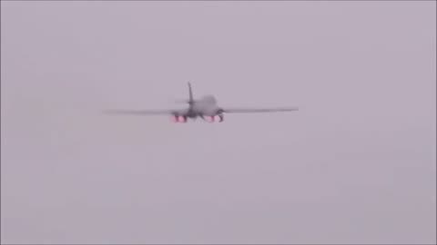 B-1 Lancer Heavy Bomber - Take Off, Mission, Refuelling and Landing
