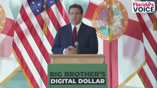 DeSantis comments on the Trump indictment situation.