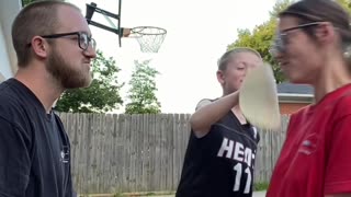 Family Cracks Up During Tortilla Challenge