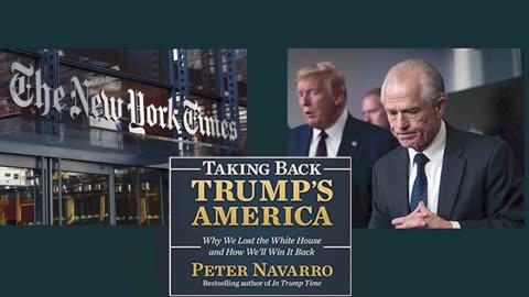 Peter Navarro | Taking Back Trump's America | The New York Times Channels It’s Hitlerian Appeasement Past in Today’s Communist China