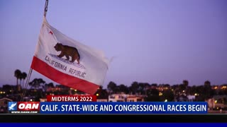 Calif. statewide, congressional races begin