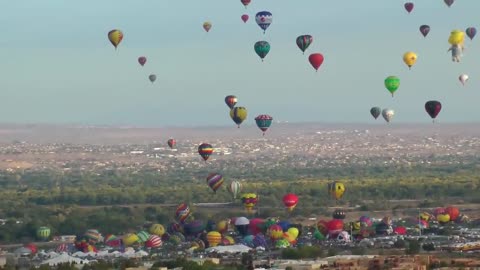 Albuquerque International Balloon Fiesta_ New Mexico_ 2012 [Amazing Places](720P_HD)