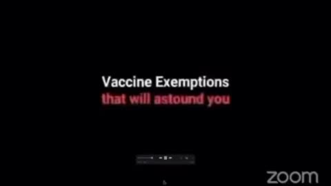 Vaccine Exemptions for Who? Chilling if True