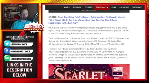 Scarlet Witch Series Cancelled After Only 10 Issues