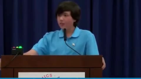 Teen student EVISCERATES school board for the radical indoctrination by the school