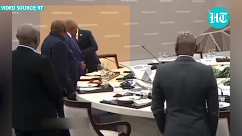 Putin Bursts Into Laughter After African Union Chief Breaks Protocol