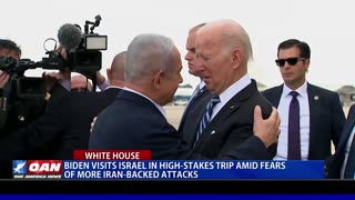 Biden Visits Israel In High-Stakes Trip Amid Fears Of More Iran-Backed Attacks