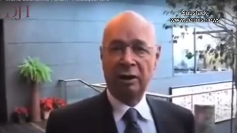 Klaus Schwab Brags About His Control