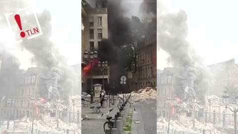 Al menos cuatro heridos críticos en una explosión en París