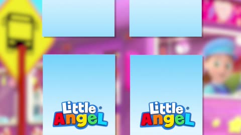 Can you Remember Where Jill is #memorygame #shortsgame #shorts Little Angel Nursery Rhymes & Song