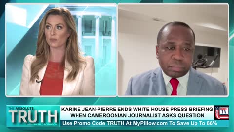 KARINE JEAN-PIERRE DODGES JOURNALISTS TRYING TO CONDUCT JOURNALISM
