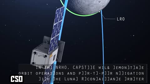 Parte importante da jornada da sonda CAPSTONE pela Lua é concluida