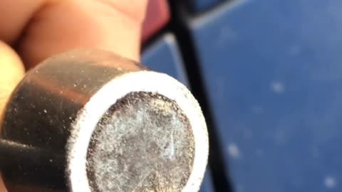 Heavy metals dust dirty car scrape paint chemtrails