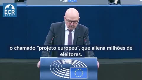 Presidente do grupo político ECR no Parlamento Europeu diz as verdades