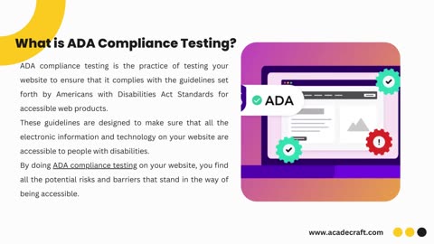 ADA Compliance Testing: Evaluating ADA Accessibility Compliance