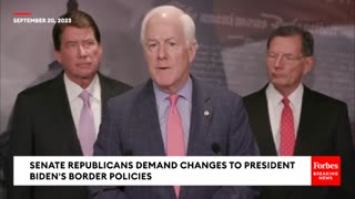 BREAKING NEWS Senate Republicans Demand Immediate Changes To Biden Border Policies