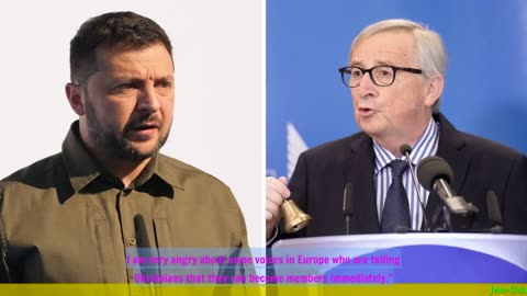 Jean-Claude Juncker brands Ukraine 'totally corrupt' in swipe at Zelensky's EU bid